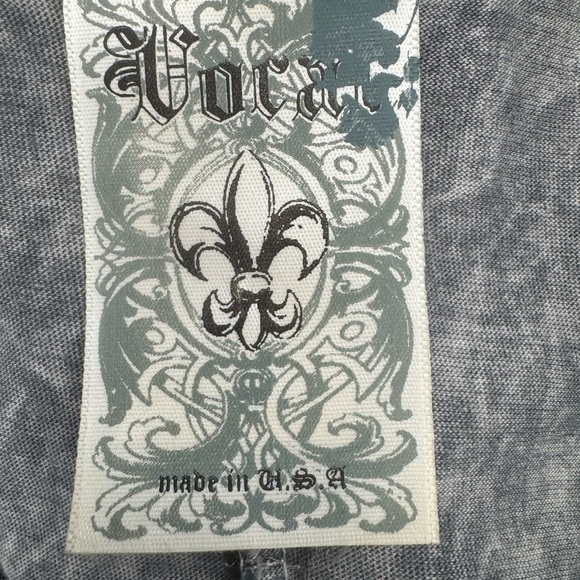 Vocal Tie Dye Print Bedazzled Crystal Rhinestones Studded Maxi Dress Small. #95 - Picture 10 of 11